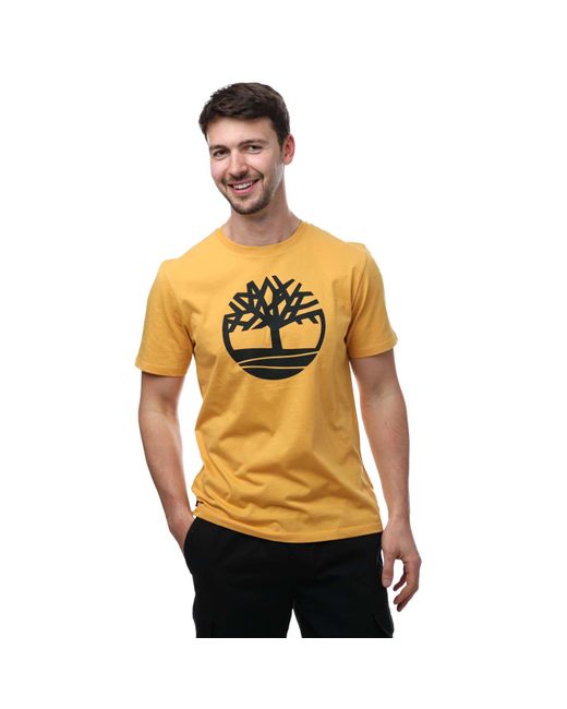 Timberland Metallic Kennebec River Tree Logo T-shirt for men