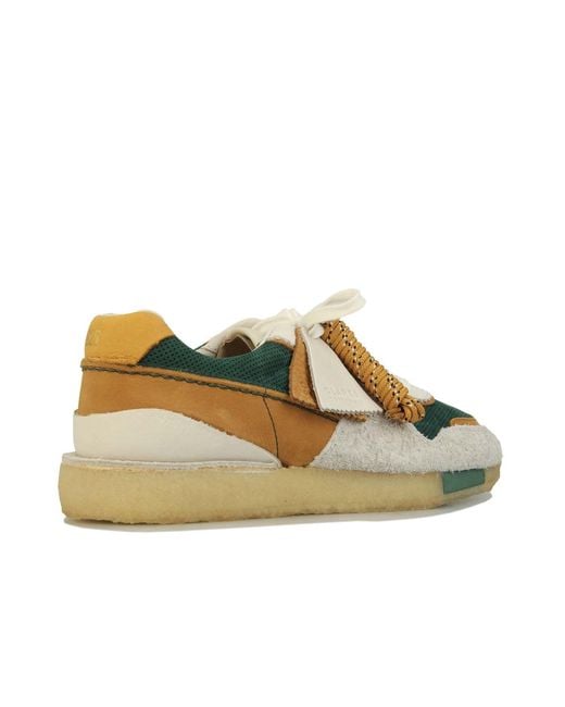 Clarks Green Tor Run Trainers for men