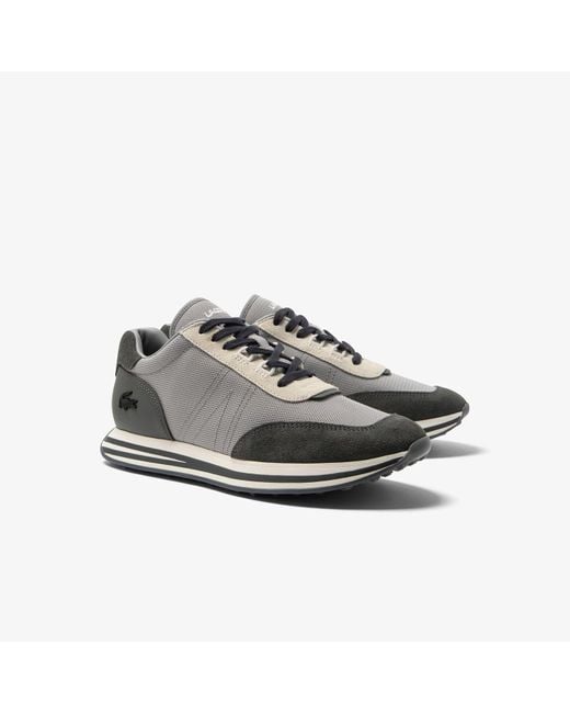 Lacoste Gray L-spin Shoes for men