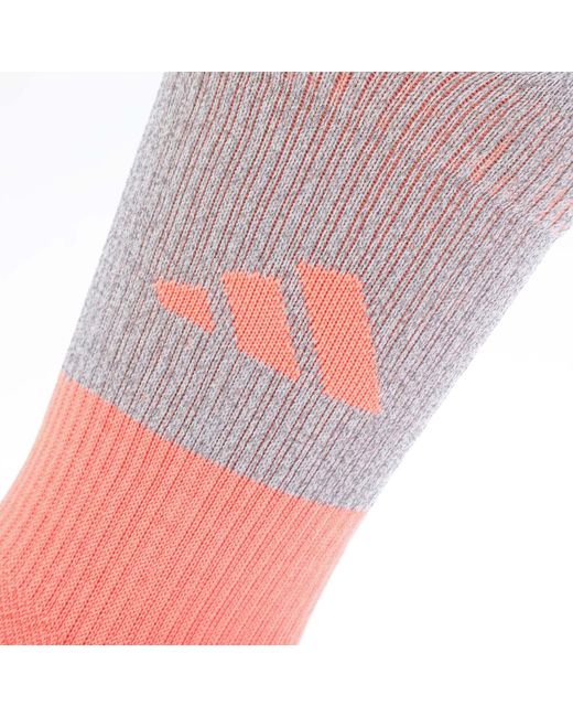 Adidas Pink Running X-city Heat Rdy Socks for men