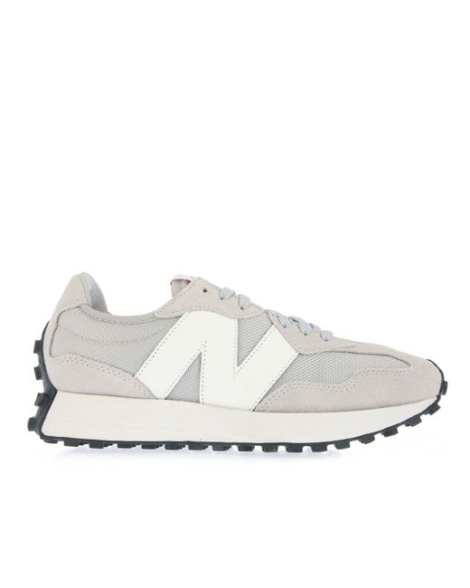 New Balance White 327 Trainers for men
