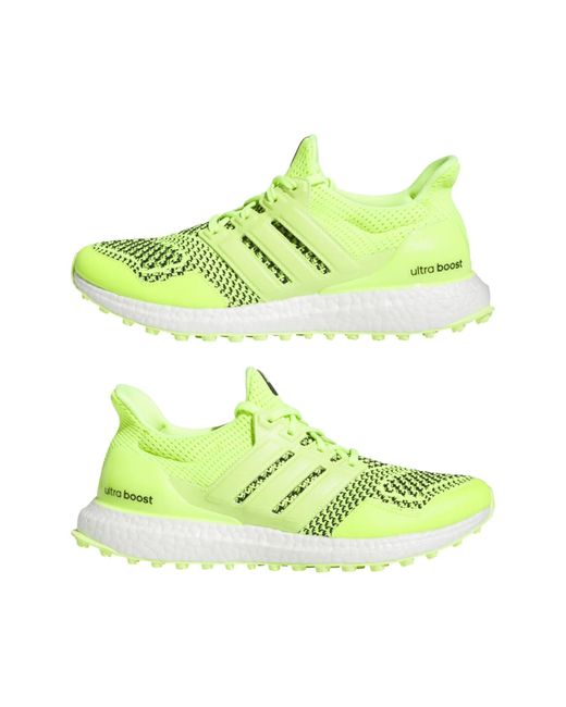 Adidas Green Ultraboost Golf Shoes for men