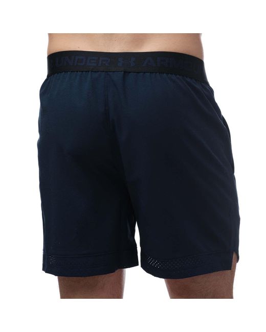 Under Armour Blue Ua Vanish Woven 6in Shorts for men