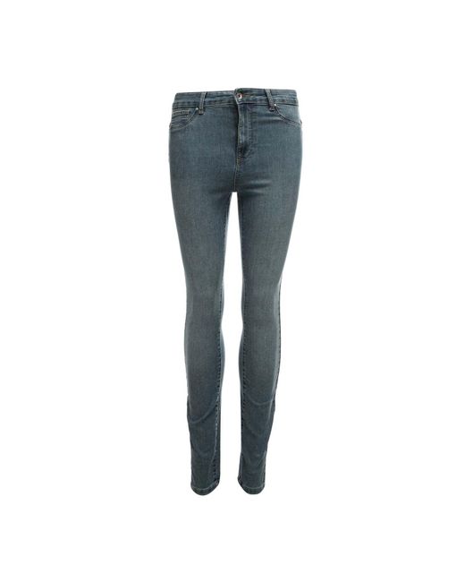 ONLY Blue Mila iris High Waist Skinny Jeans