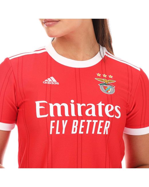 Adidas Red Benfica 2022/23 Home Jersey