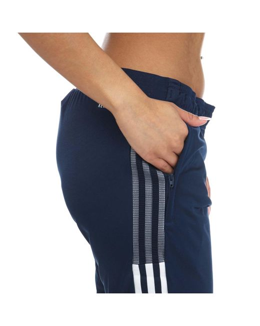 Adidas Blue Tiro 21 3/4 Length Pants