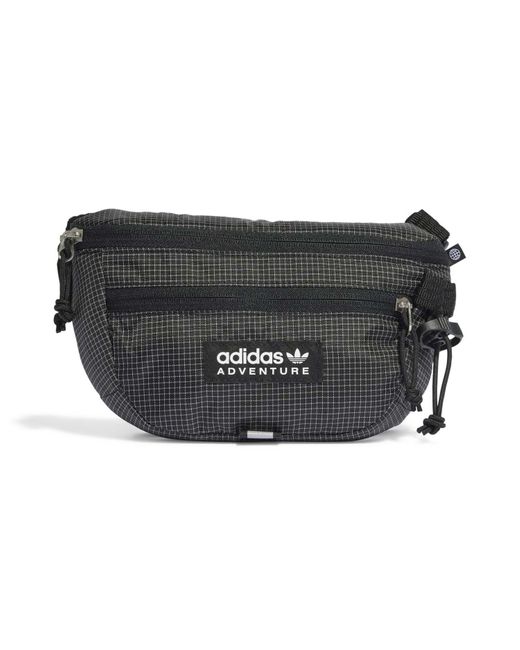 Adidas Originals Black Adventure Waist Bag - Small for men