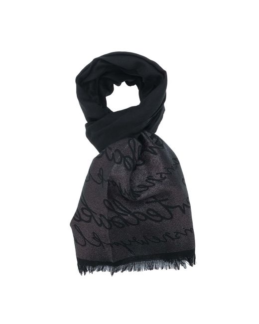 Ted Baker Black Accessories Teddiee Monogram Scarf