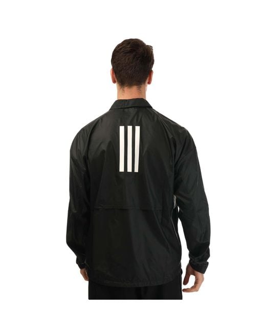 Adidas Black Traveer Wind Rdy Jacket for men