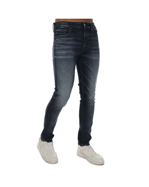Tommy Hilfiger Blue Simon Skinny Jeans for men