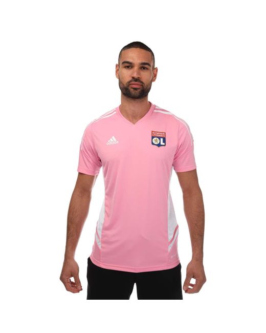 Adidas Pink Lyon 2022/23 Training Jersey for men