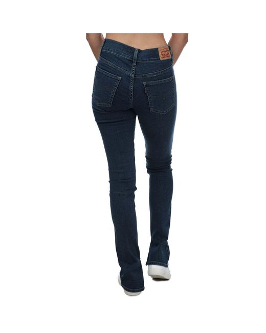Levi's Blue 311 Shaping Skinny Slit Hem Jeans