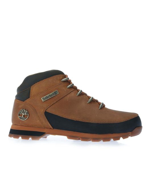 Timberland Brown Euro Sprint Hiker Boots for men
