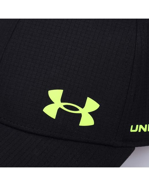 Under Armour Black Armourvent Adjustable Cap for men