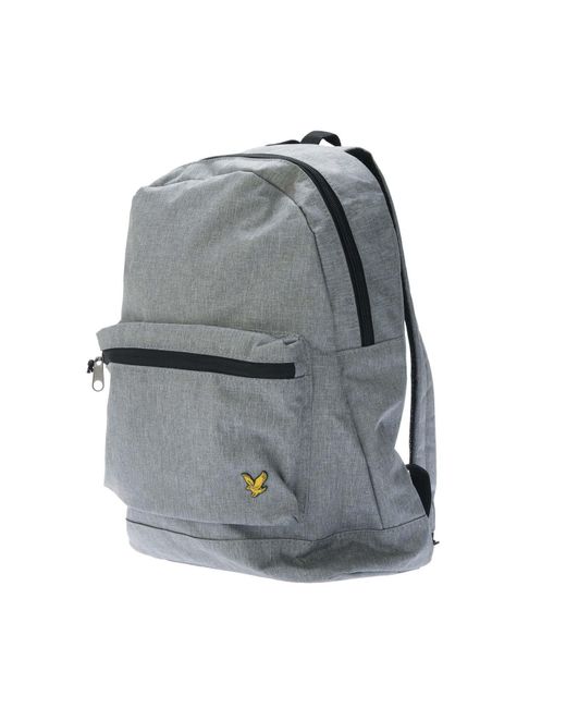 Lyle & Scott Gray Backpack for men