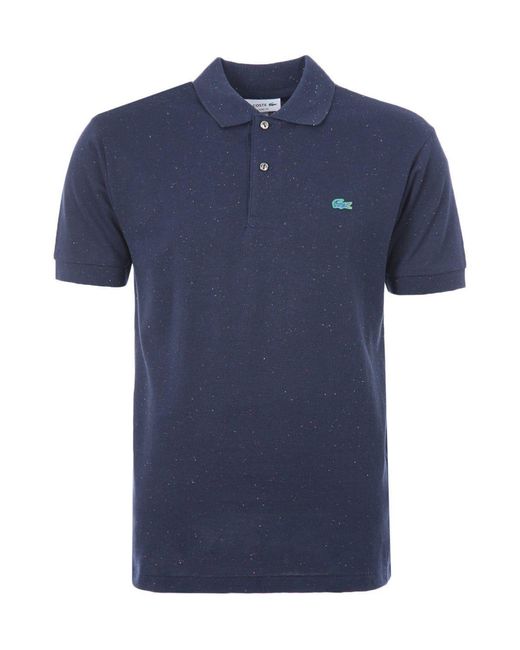 Lacoste Blue Classic-Fit Polo Shirt for men