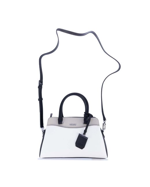 DKNY White Avelle Sm Satchel for men