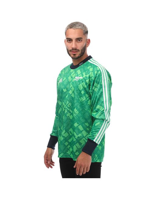 Adidas Green Arsenal 2022/23 Icon Goalkeeper Jersey for men