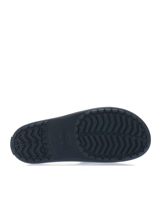 CROCSTM Blue Adults Crocband 3 Slide Sandal