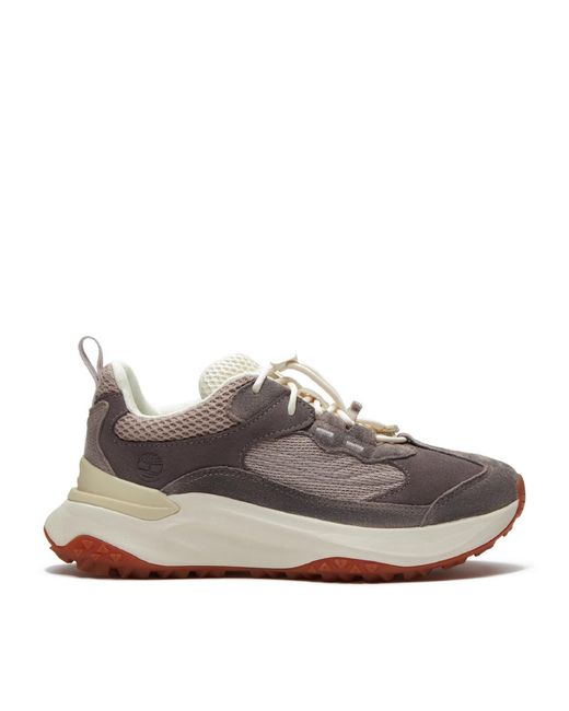 Timberland Gray Motion Access Low Leather Waterproof Chunky Trainers 4 (37)