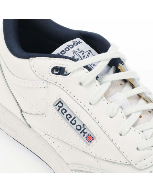 Reebok White Club C Mid Ii Vintage Shoes for men