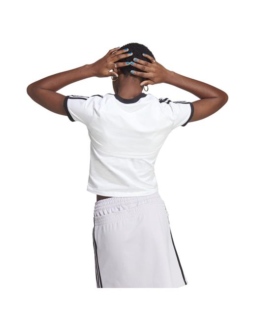 Adidas Originals White Always Original 2-in-1 T-shirt