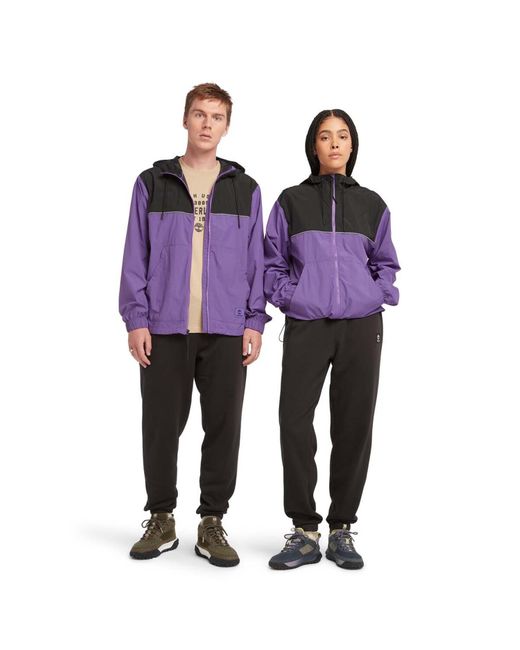 Timberland Black Woven Badge Sweatpants for men