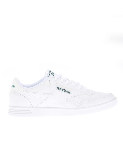 Reebok White Womenss Classics Court Advance Trainers