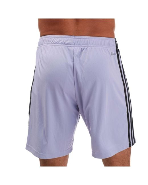 Adidas Blue Real Madrid 2022/23 Away Shorts for men