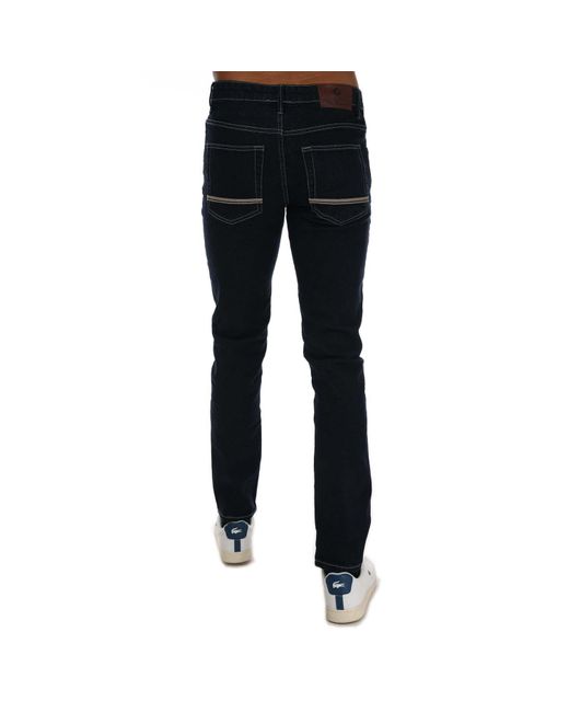 Ben Sherman Rinse Wash Slim Fit Jeans in Black for Men | Lyst UK
