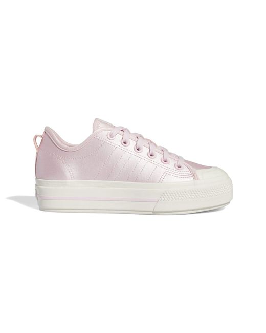 Adidas Originals Pink Nizza Rf Platform Shoes