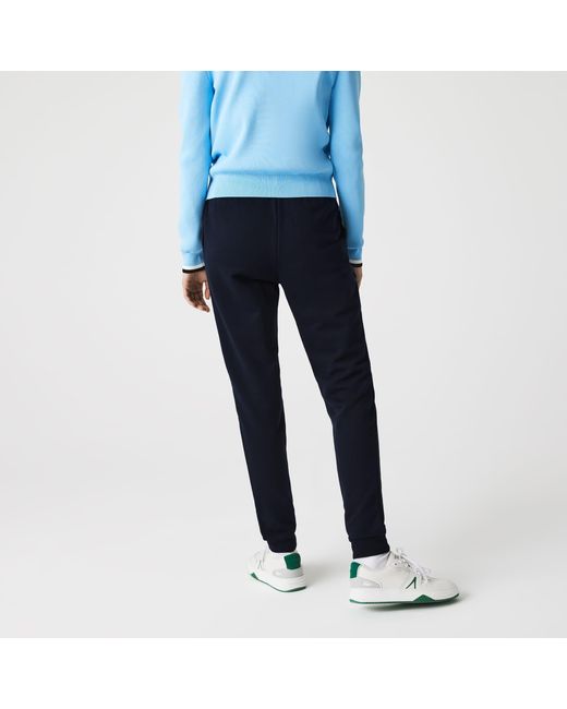 Lacoste Blue Lightweight Fleece Jogging Pants