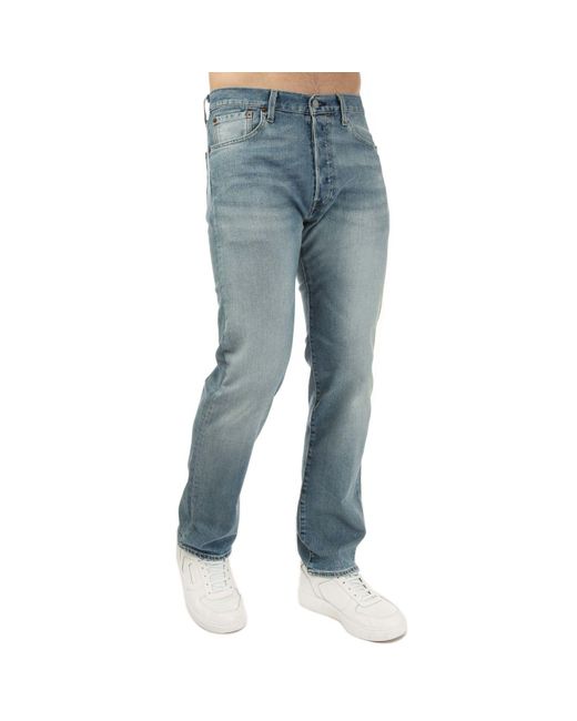 Levi's 501 Original Fit Sliders Jeans in Blue for Men Lyst UK