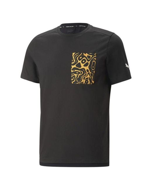 PUMA Black Opr T-shirt for men