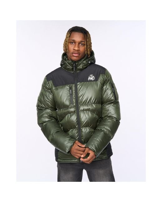 Kings Will Dream Green Ascend Puffer Jacket for men