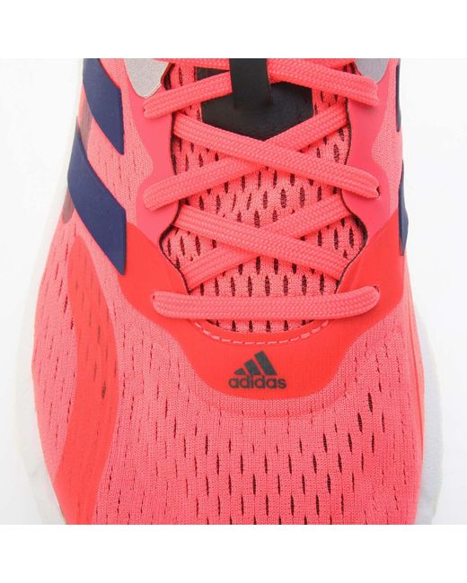 Adidas Pink Solar Boost 4 Trainers for men
