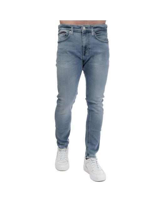 Tommy Hilfiger Blue Austin Slim Tapered Jeans for men