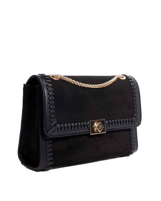Dune Black Diligently Chain Handle Shoulder Bag