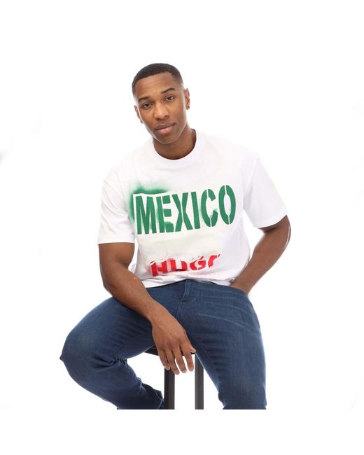 HUGO Red Mexico Graphic T-Shirt for men