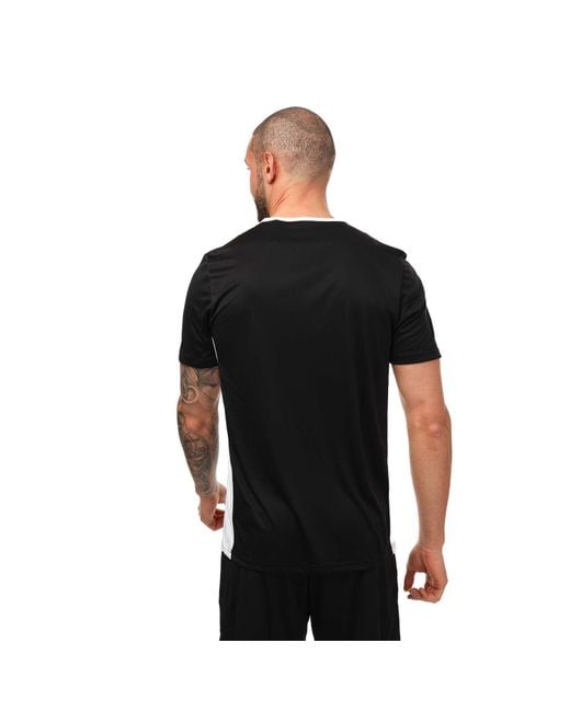 Adidas Black Entrada 18 Training T-shirt for men