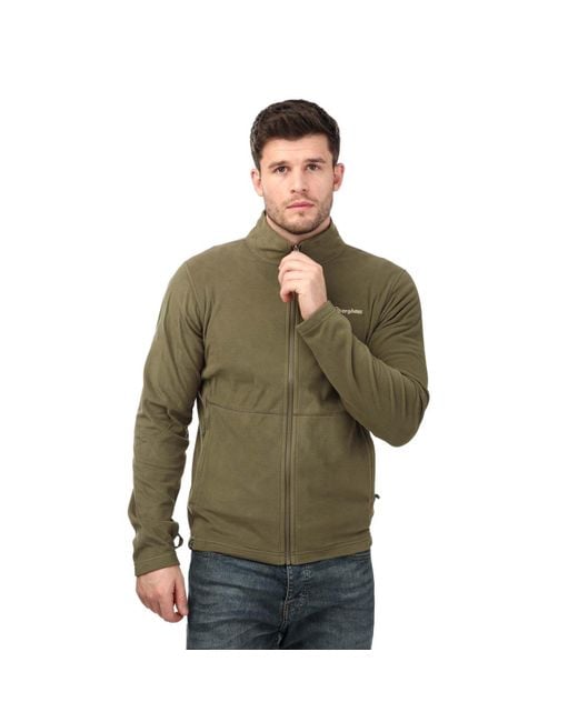 Berghaus Green Prism Micro Polartec Fleece Jacket for men