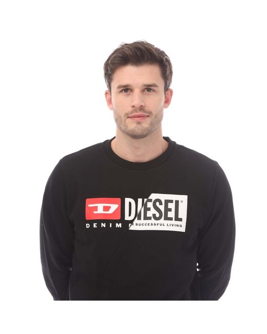 DIESEL Black S-girk Cuty Felpa Hoodie for men