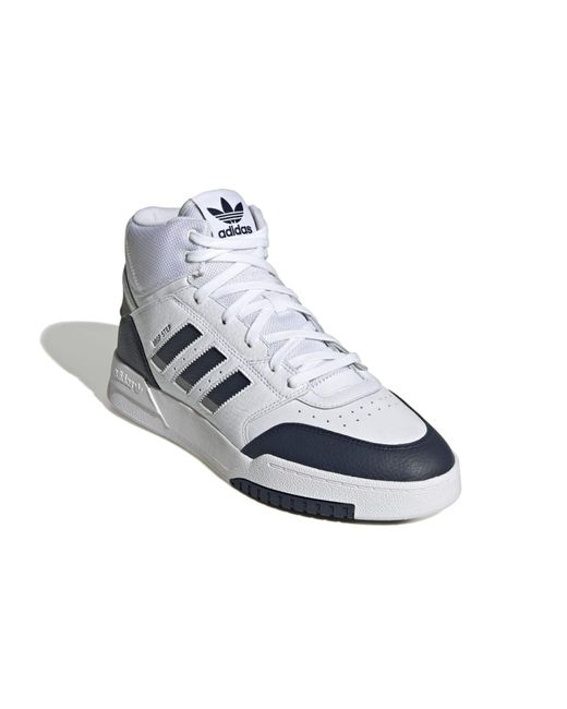 Adidas Blue Drop Step Mid Trainers for men