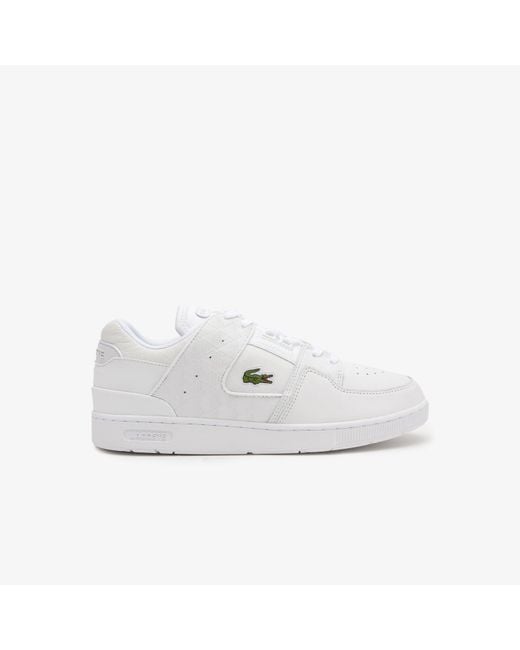 Lacoste White Court Cage Shoes for men