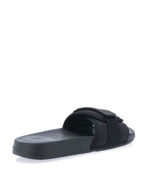 Fitflop Blue Iqushion Adjustable Pool Slide Sandals