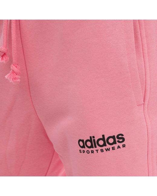 Adidas Pink All Szn Fleece Joggers