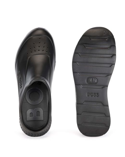 Boss Black Titanium-R Sliders for men