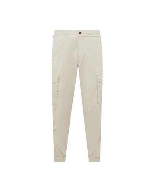 Boss Natural Seiland Relaxed Fit Cargo Trousers for men