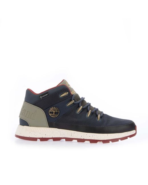 Red white and blue timberland boots best sale