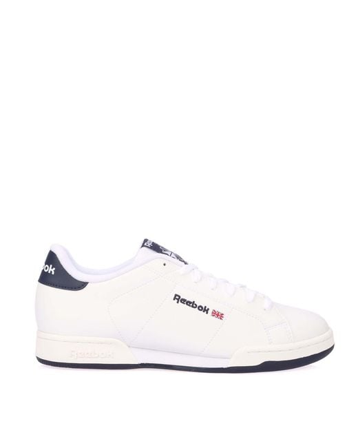 Reebok White Npc Ii Syn Trainers for men